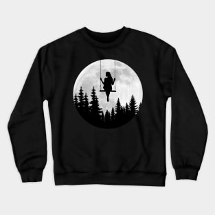 A lonely girl Crewneck Sweatshirt